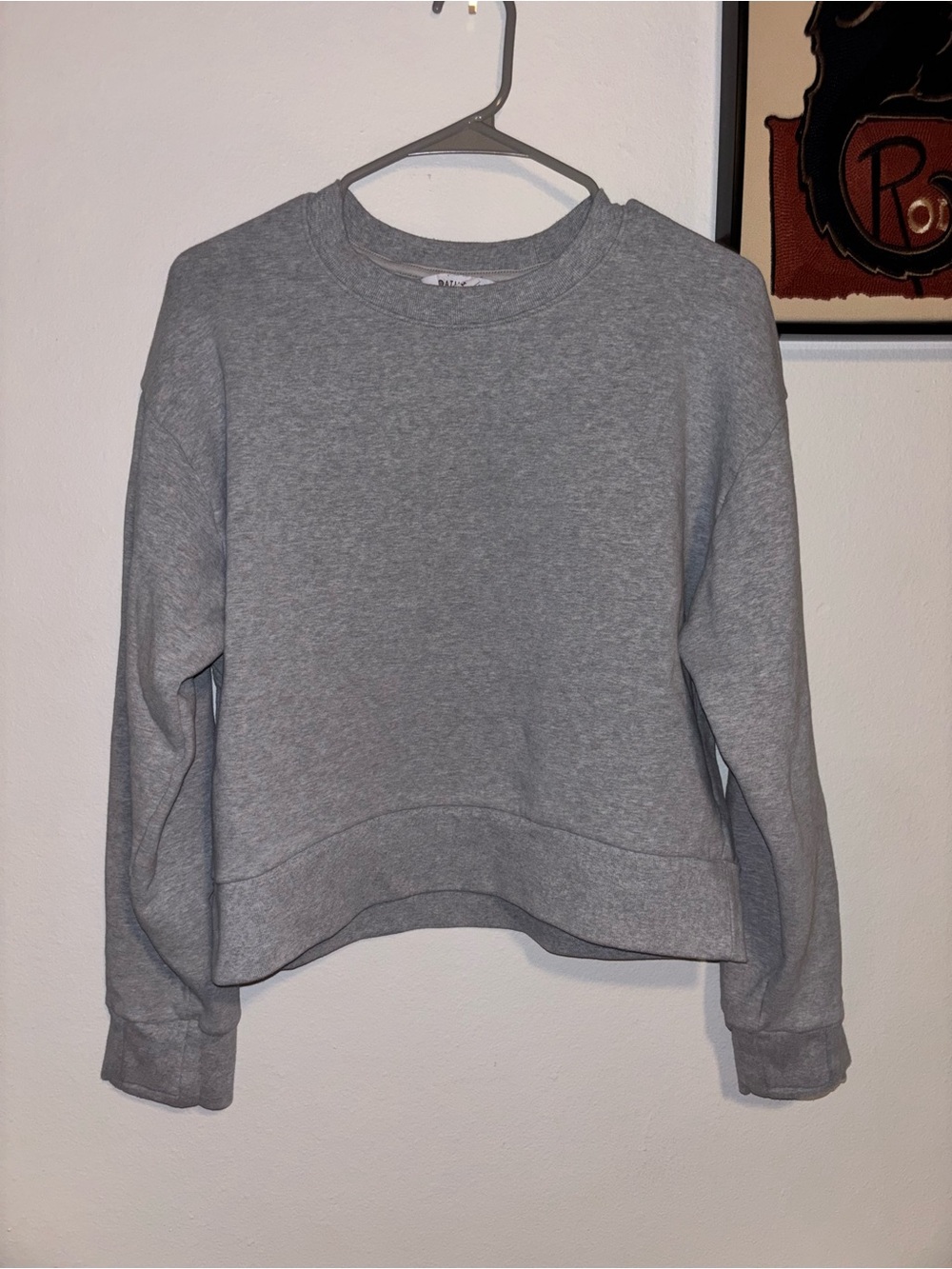 Athleta Gray Crewneck Sweatshirt